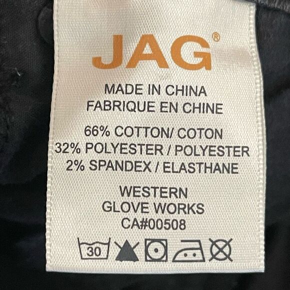 JAG JEANS Faded‎ Black Slim Fit with Velvet Flocking - Picture 10 of 12